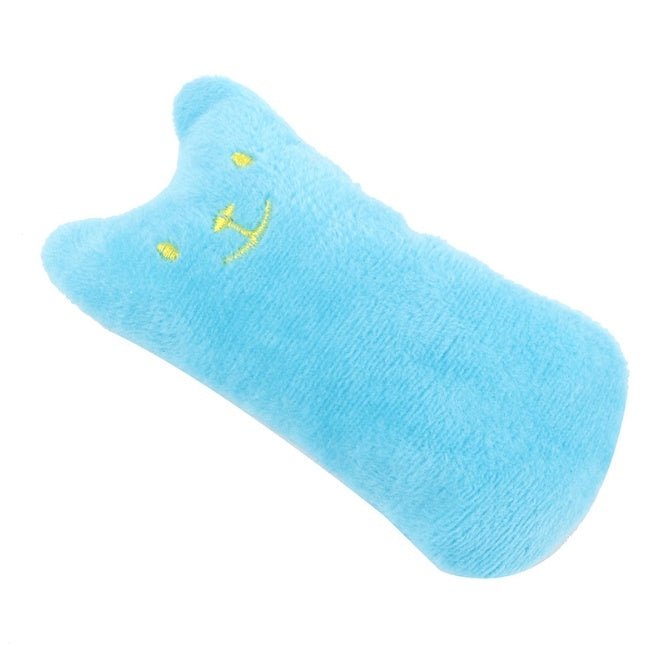 Interactive Catnip Plush Pillow