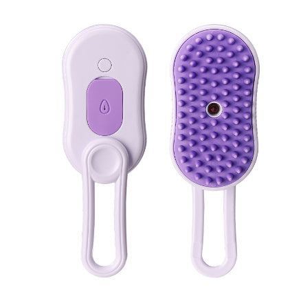 Electric Steam Pet Grooming Brush