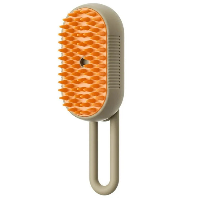 Electric Steam Pet Grooming Brush